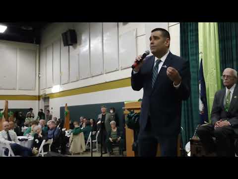 Victor Salgado at Rep. Gerry Connolly's St. Patrick Day's Event 2025