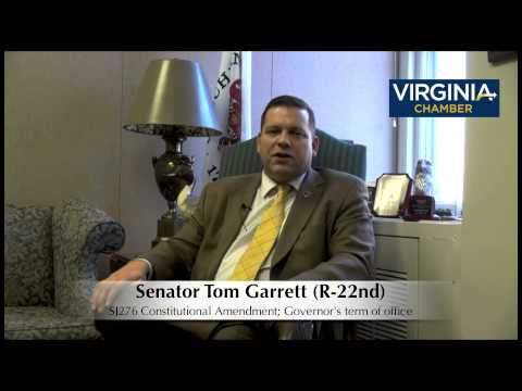 Tom Garrett | SJ276 | Two Terms for Virginia Governor