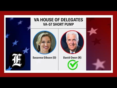 Caught on camera scandal: Republican David Owen defeats Susanna Gibson in House race