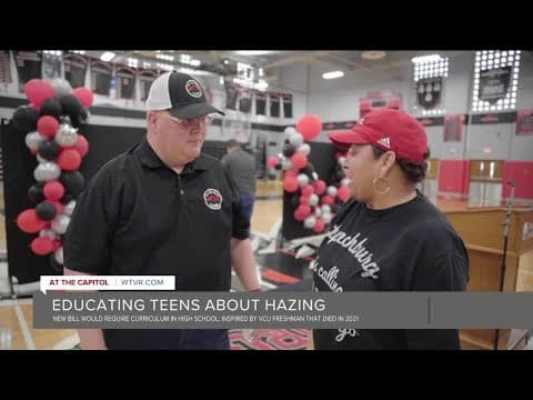 Why they want Virginia schools to educate teens on the dangers of hazing