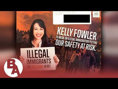 Virginia delegate Kelly Fowler reacts to controversial campaign flyer sent out by opponent