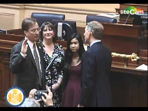 Virginia Del. Paul Krizek Ceremonial Swearing In (1/16/16)