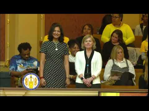 Delegate Holly Seibold commends The Women's Center