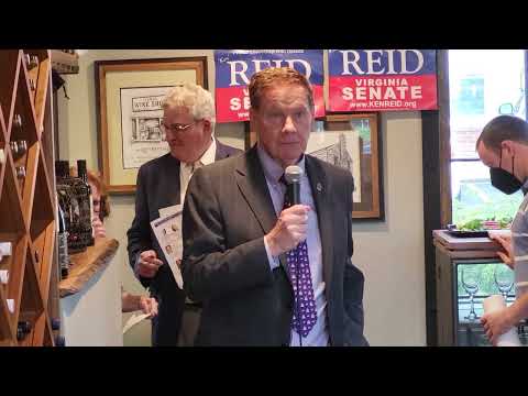 Former Rep. Tom Davis (Va 11th) and Sen. JeanneMarie Davis on electing Ken Reid to State Senate 37th