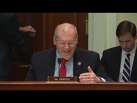 Rep. Morgan Griffith (VA-09) Q&A at Zuckerbucks Hearing