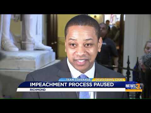 Virginia delegate still working on articles of impeachment against Lt. Gov. Fairfax
