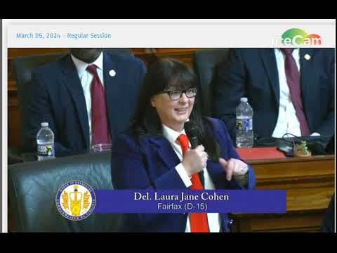 VA Del. Laura Jane Cohen Speech (3/5/24)