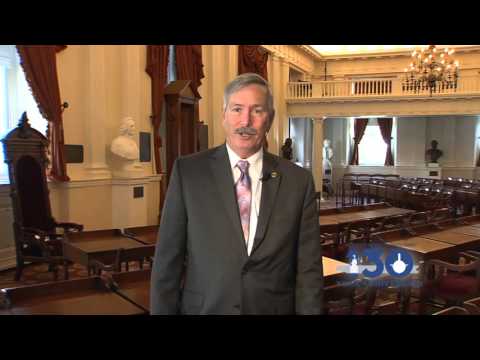 Delegate Barry Knight Congratulates NNS on 130 Years