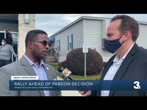 Delegate Cliff Hayes, others pushing for Brian Faulcon's pardon before end of Gov. Northam's term