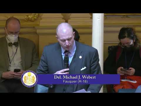 Del. Webert: Welcome to Virginia, Mr. President. Let's talk about inflation.