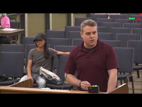 Candidate for the Virginia House in the 88th District Phil Scott Addresses Spotsylvania School Board